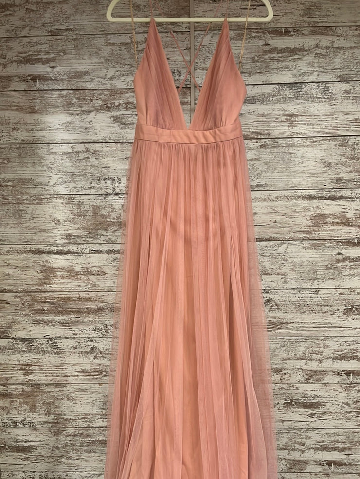 BLUSH A LINE GOWN