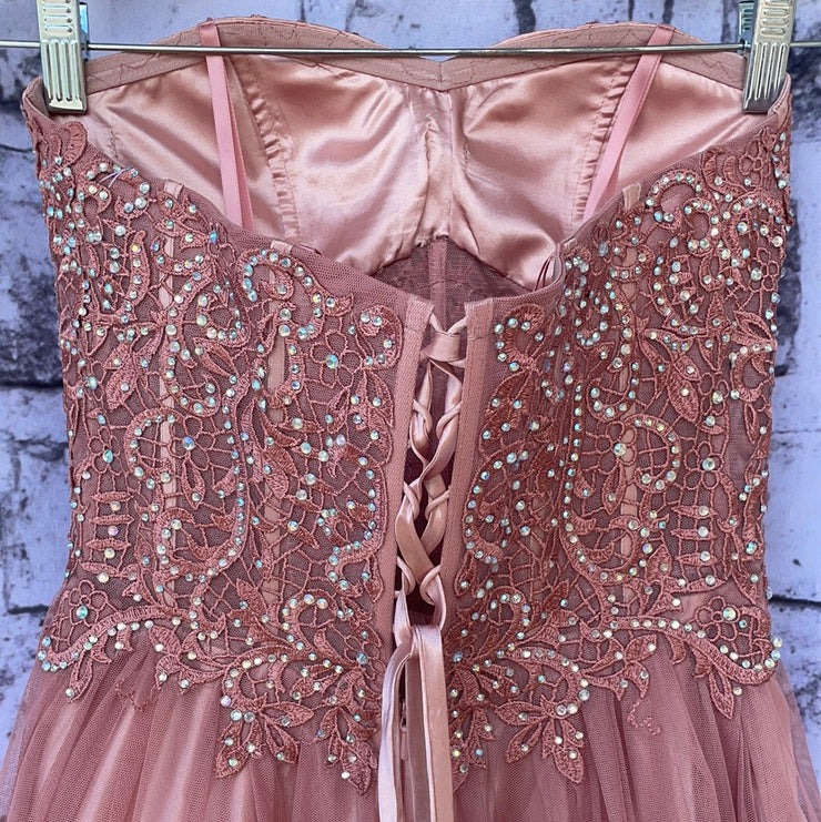 BLUSH A LINE GOWN