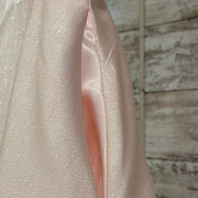 PINK SPARKLY A LINE GOWN