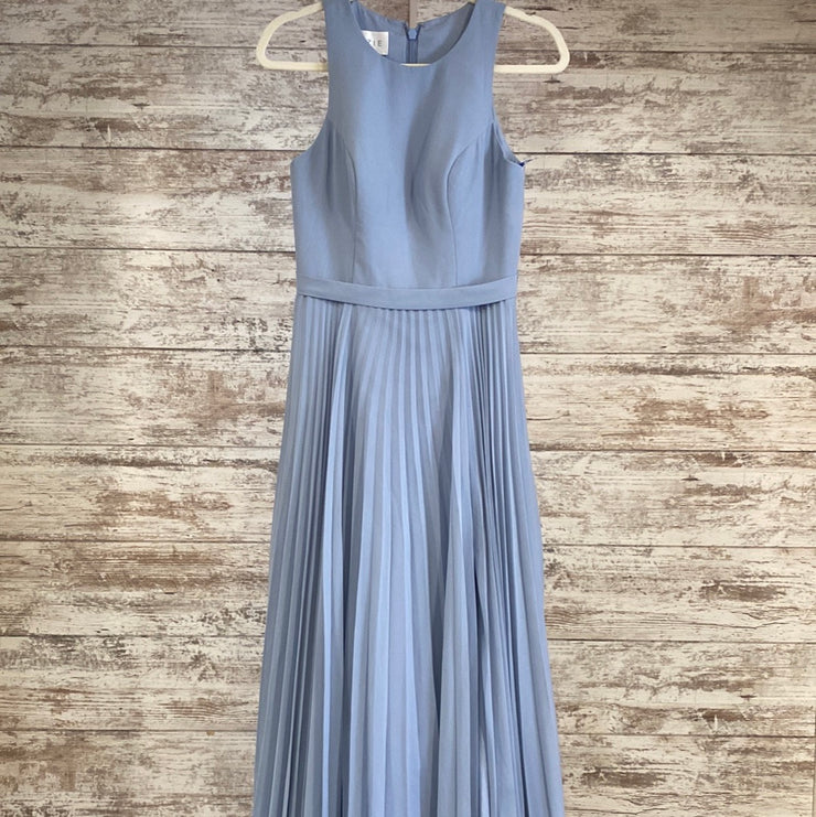 BLUE LONG EVENING GOWN