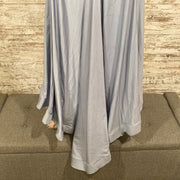 BLUE LONG EVENING GOWN