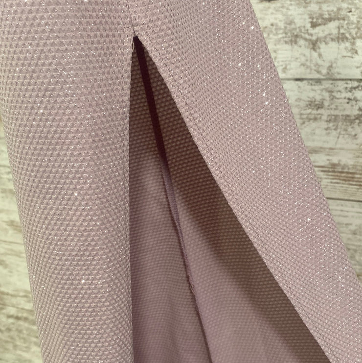 BLUSH SPARKLY LONG DRESS