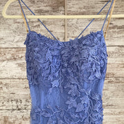 PERIWINKLE LONG EVENING GOWN