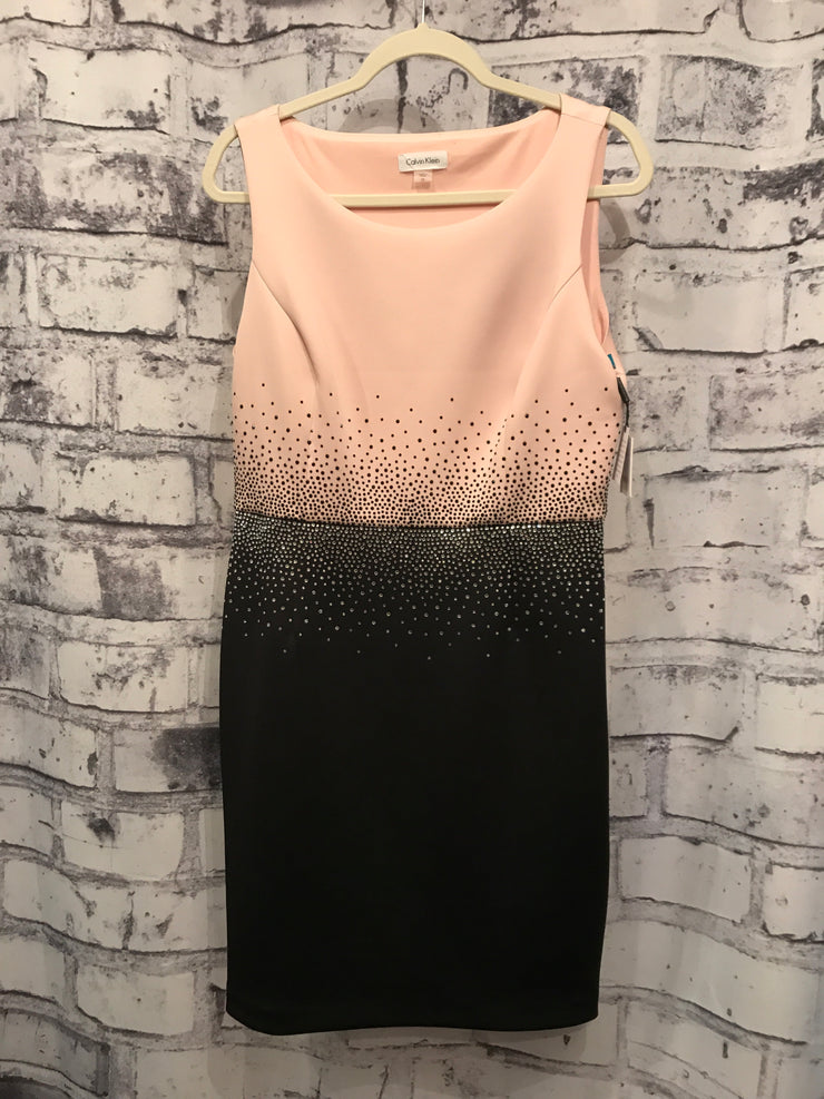 PINK/BLACK SHORT DRESS (NEW)